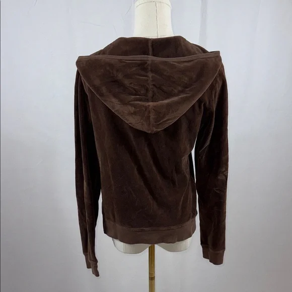 Juicy Couture Chocolate Brown Hoodie - Picture 3 of 3
